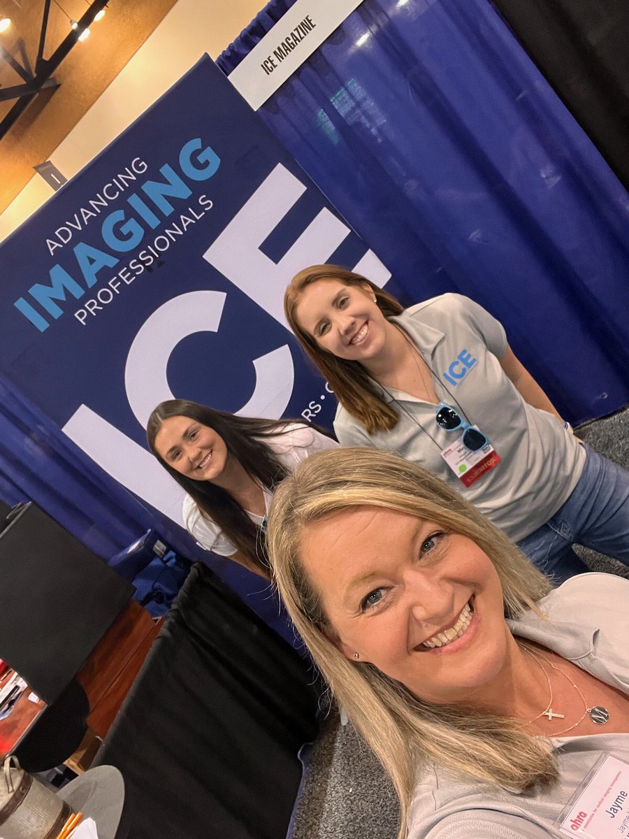 MeganMDPCabot's tweet photo. The @ICE__Mag team is ready for day 2 at #AHRA2022.

Stop by booth 424 to grab your July issue of ICE! https://t.co/7jiAL3gP9w