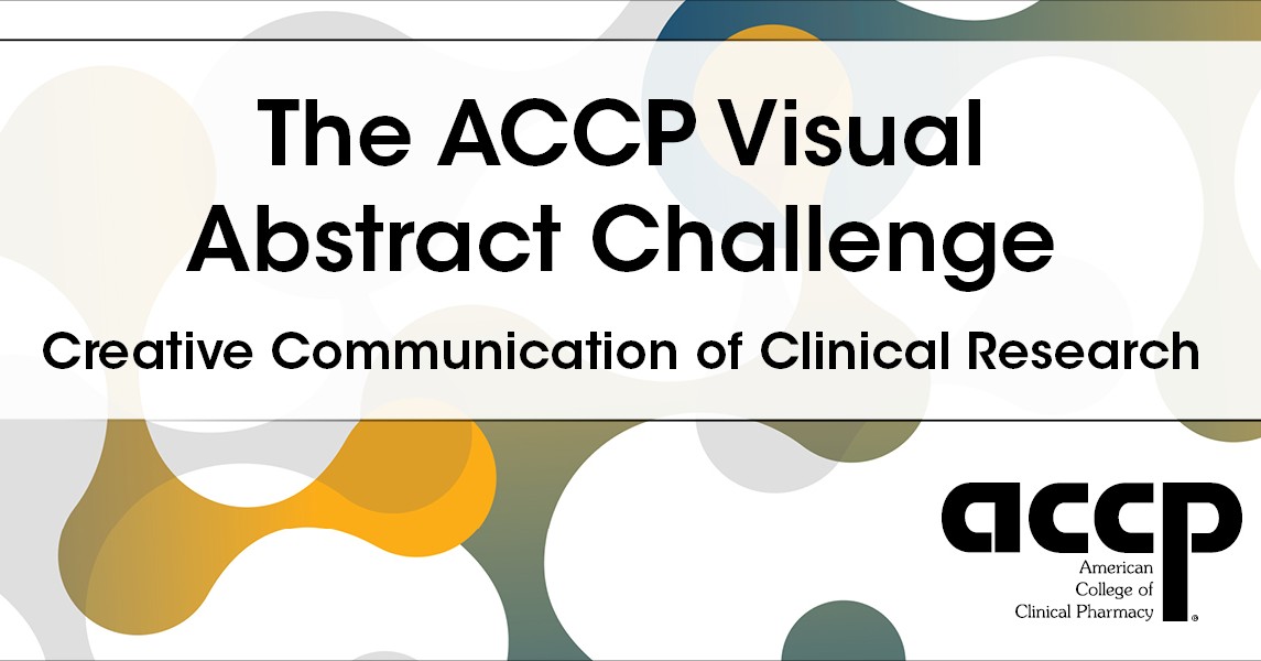 ACCPpostgrads's tweet photo. ACCP is pleased to announce a new competition: the ACCP Visual Abstract Challenge! Open to current residents and fellows, prizes will be awarded to the top 5 participants. Read more about the competition in this month's Experts in Training: https://t.co/jyUX9FALZJ https://t.co/ho2ZE1qGNy