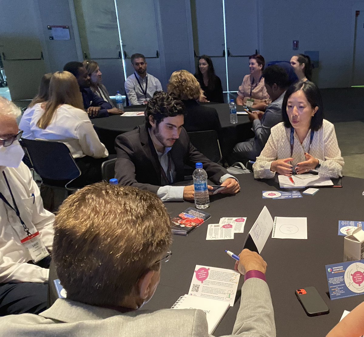 FlaminiaRdi's tweet photo. @marywangCM discussing the Operational Description of Rare Diseases @OrphanConf @rarediseasesint https://t.co/QWUMh5Ok8d