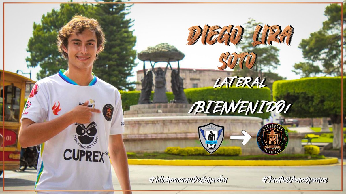 ¡Desde Querétaro llega a reforzar la defensa michoacana, <a href="/Diegolira141/">Diegolira14</a>! 🖤🧡🤍

Es un lateral muy técnico, veloz e inteligente, estamos seguros de que les va a encantar. 💪😎

¡Bienvenido a tu casa, bienvenido a #Michoacán! 

 #MichoacanoDeCorazón #JuntosVenceremos