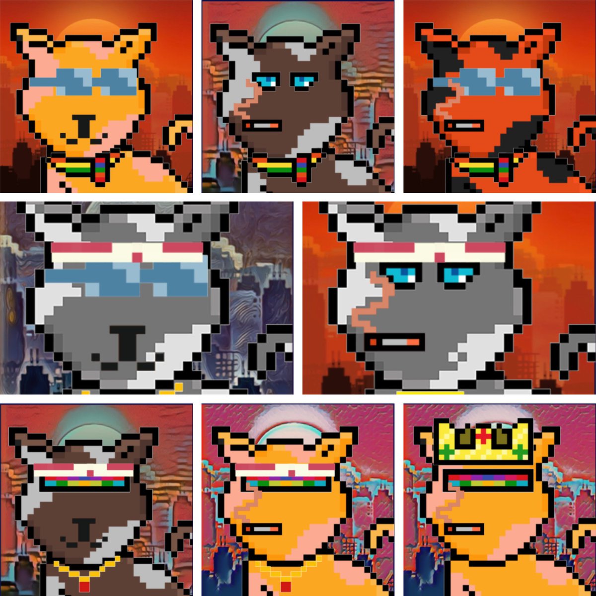 CryptoCityCats's tweet photo. Only two weeks now until these drop on rarible! #NFT https://t.co/0et859PQgv