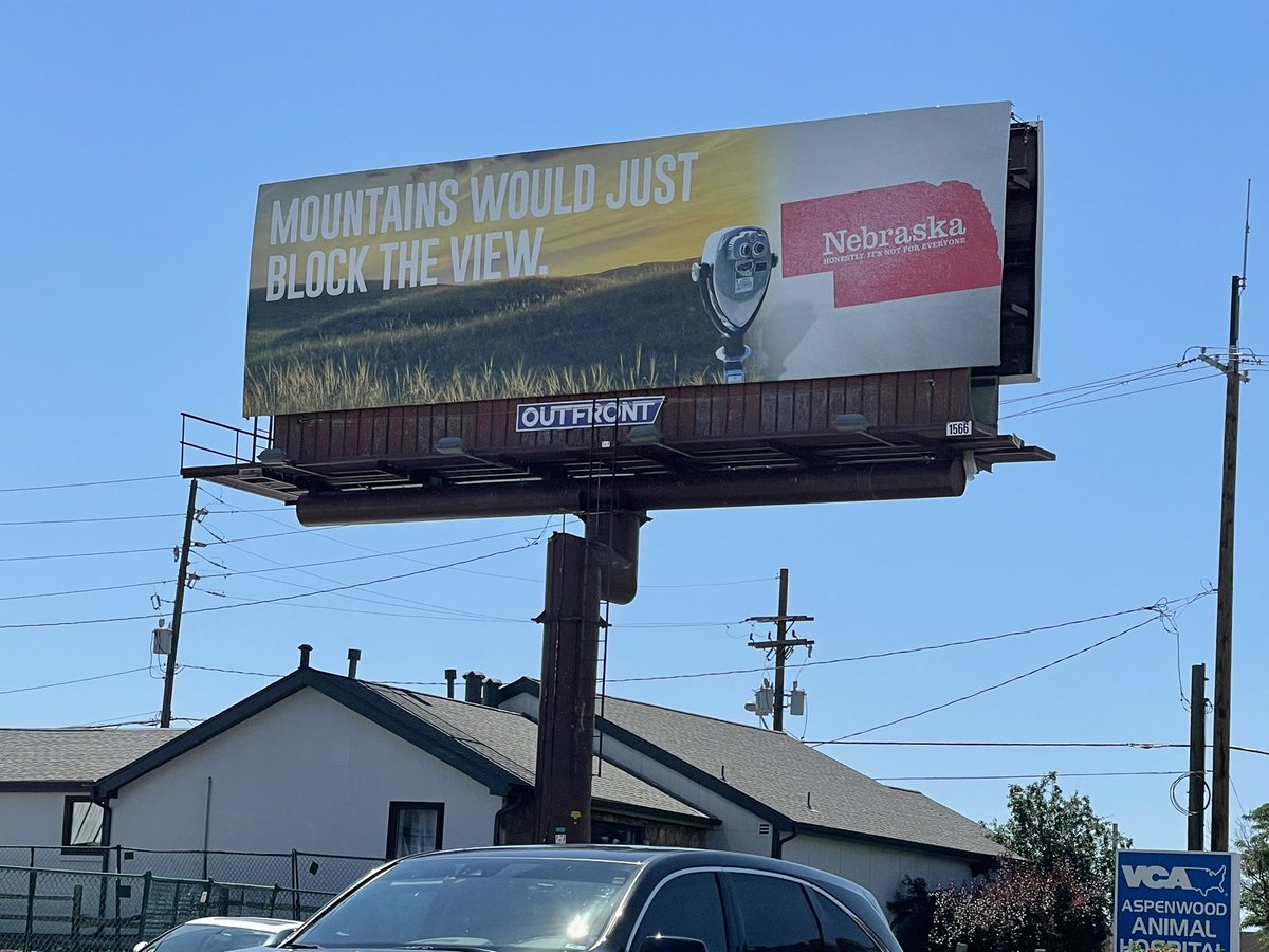 kyle_a_harris's tweet image. Nebraska doesn’t understand how mountains work. It’s like they don’t think we can go up them for a better view.