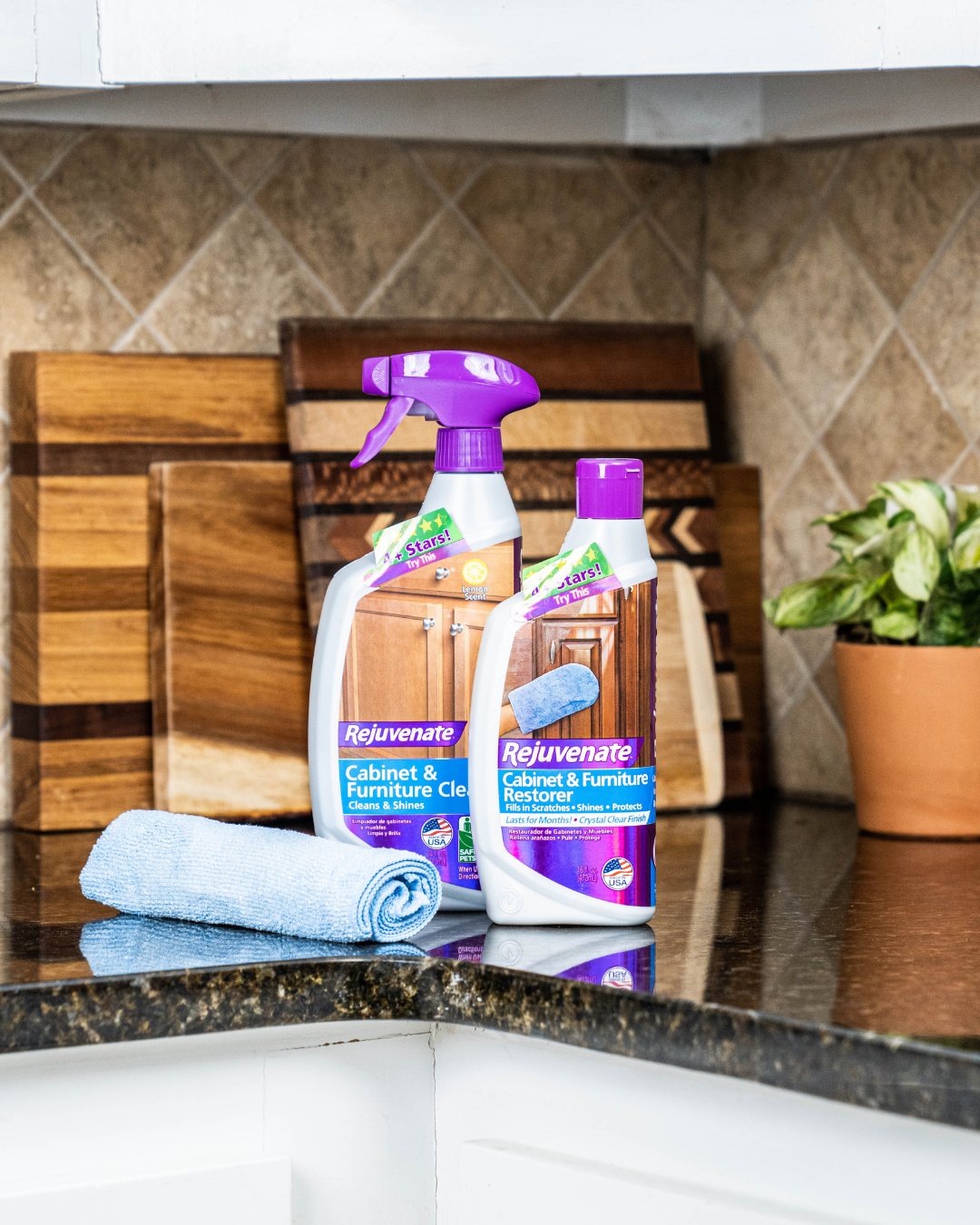 Rejuvenate® Cabinet and Furniture Cleaner - Streak and Residue Free