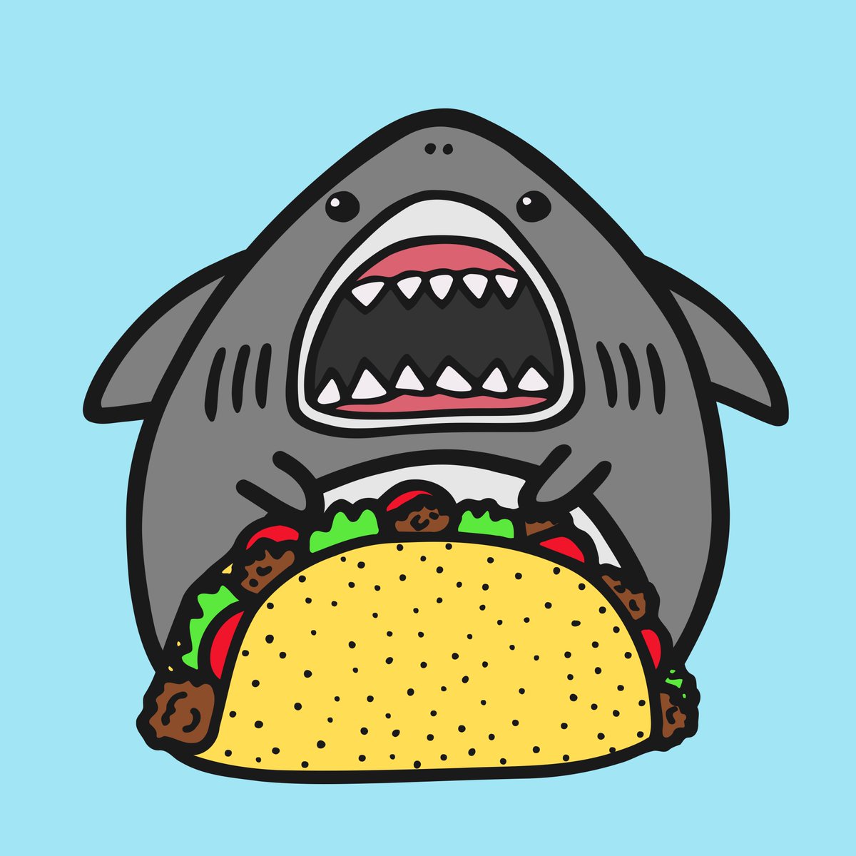 ToyBoogers's tweet photo. gm, Happy Taco Tuesday! The Hamster Shark is actually a really nice guy, as long as he's busy eating tacos, but if not... watch out!!! 😆🌮🐹🦈 https://t.co/yqfy3JVMPZ