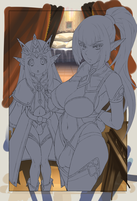 ようやく本番コマに到達(;'∀`)息切れしそう 