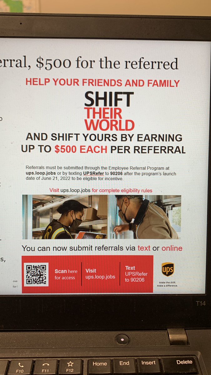 EcChsp's tweet photo. UPS Eau Claire is hiring for all positions. If you are interested or know anyone looking for a great job, please scan QR code and search Eau Claire or  message me directly. https://t.co/jHJyMdWsPQ