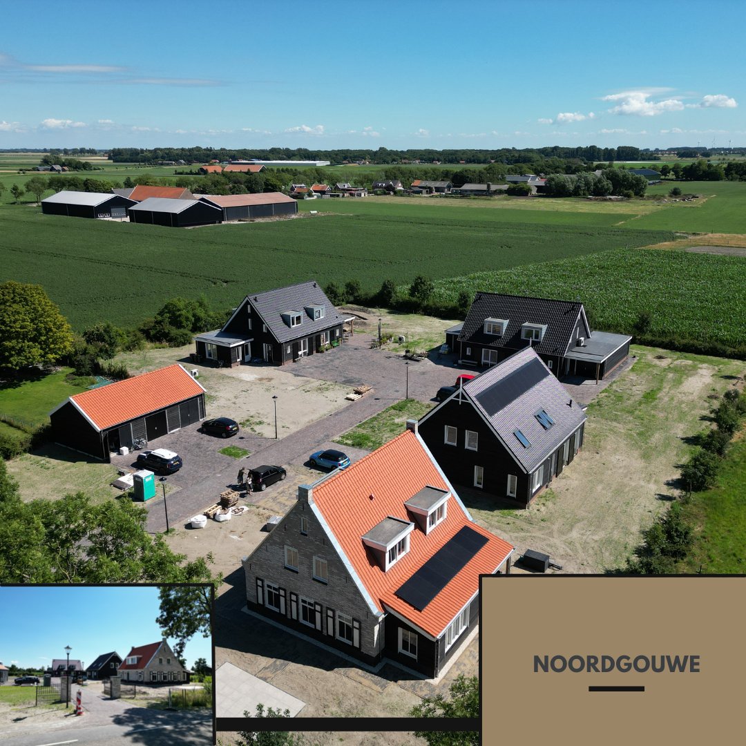 VenVBouw's tweet image. Oplevering Noordgouwe!

2 weken geleden hebben we project Heereweg opgeleverd aan de nieuwe bewoners.

Het gaat om 2 vrijstaande woningen en om 2 2onder1 kap woningen.
