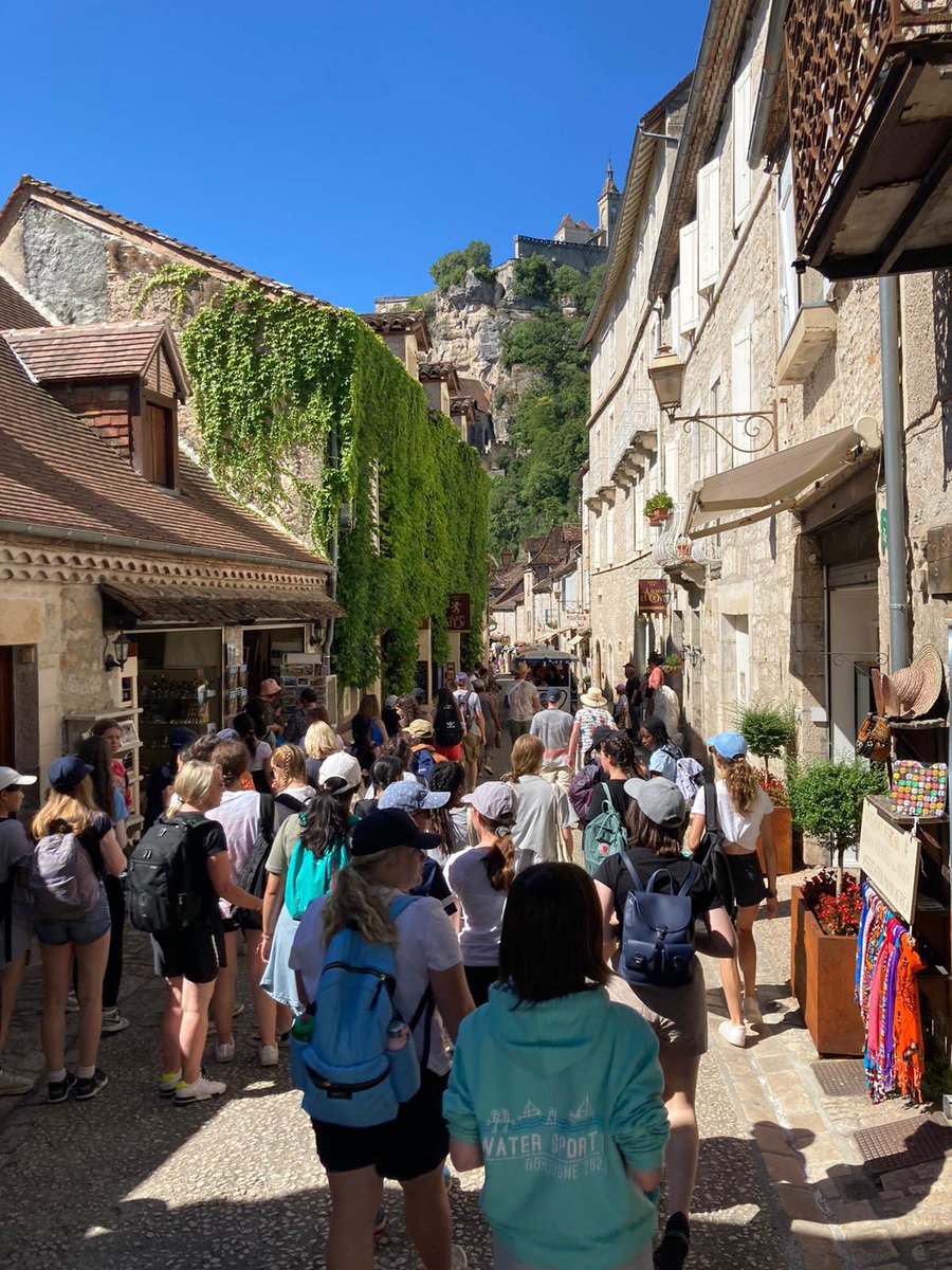 RMS_Adventure's tweet photo. An incredible day at Racamadour and Padirac. Amazing caves and a spot of shopping! @RMSforGirls https://t.co/xjrOjOM3Xq