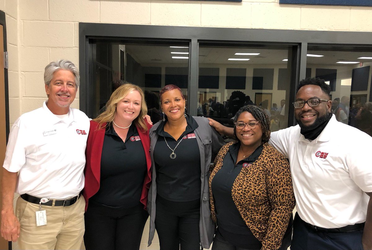 ECMS 2022-23 Admin Team @ECMSprincipal welcome Dr. Kacie Phipps! <a href="/ECMSWildcats/">EastCobbMiddleSchool</a>