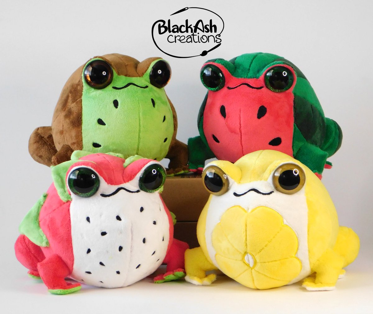 My fruit frogs for this month! Info below