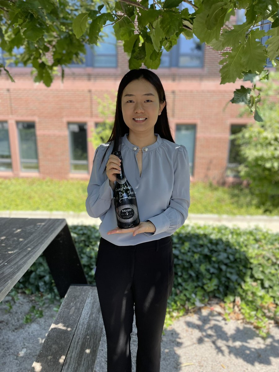 ellman_lab's tweet photo. Congratulations to ~Dr.~ Zican Shen for defending her excellent work! 🍾🥂 https://t.co/e2phuIQ6kG