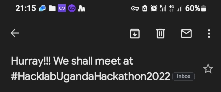 omosayansii's tweet photo. Excited to be part of #HacklabUganda2022, learn, connect and network. 😉 https://t.co/AeC33gEGzW