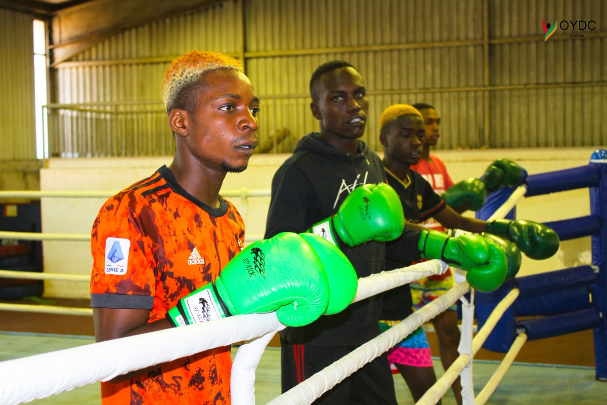 OYDCZambia's tweet photo. Judo and boxing athletes part of team Zambia currently camped at OYDC training on Tuesday morning in preparation for the 2022 Commonwealth Games. 
The team is expected to depart for Durham for the international pre-games camp at the University of Durham on the 15th of July. https://t.co/s7jTIp9PrK