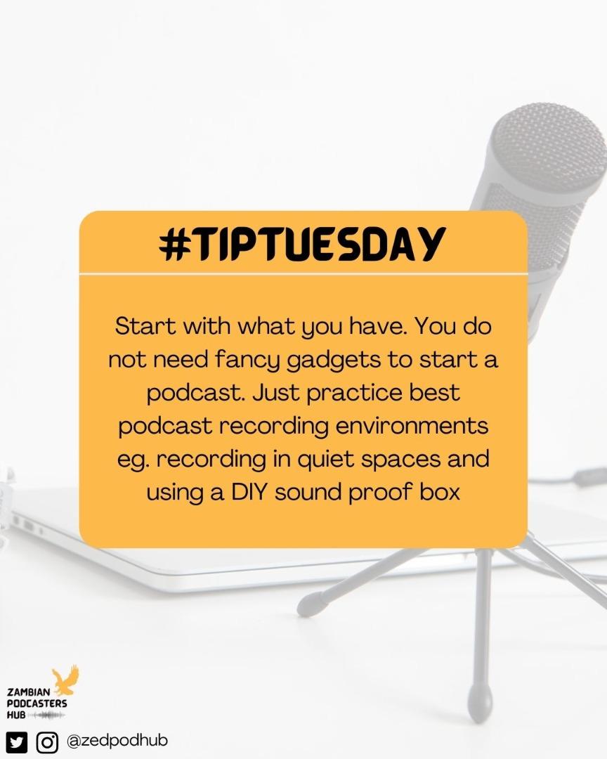 ZedPodHub's tweet photo. #PodsPaZed
Here is our #Podtip for this week π. Feel free to comment tips you have concerning podcasting as we enjoy #PodTipTuesday together π.
#ZedPodHub πͺπΎπΏπ² https://t.co/jlflA0fsQD