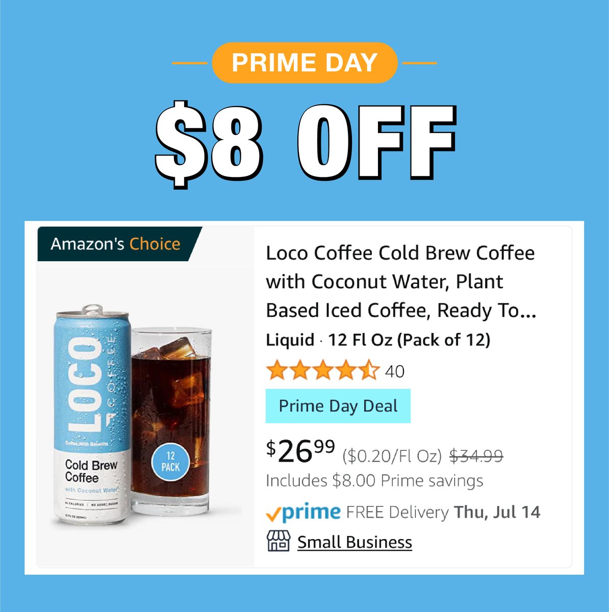 Gettin wild on Prime Day - save $8 now! amazon.com/gp/product/B08…