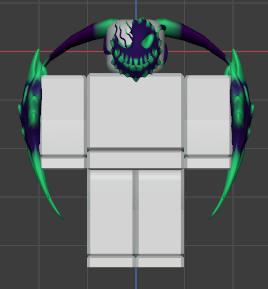 RunePiece's tweet photo. Get your scary demon hybrid zoan thingy here, extra spikey!👌

Here is the hybrid form for phantom zoan. 

#RobloxDevs #Roblox #zoan https://t.co/n5bBAzTjpW