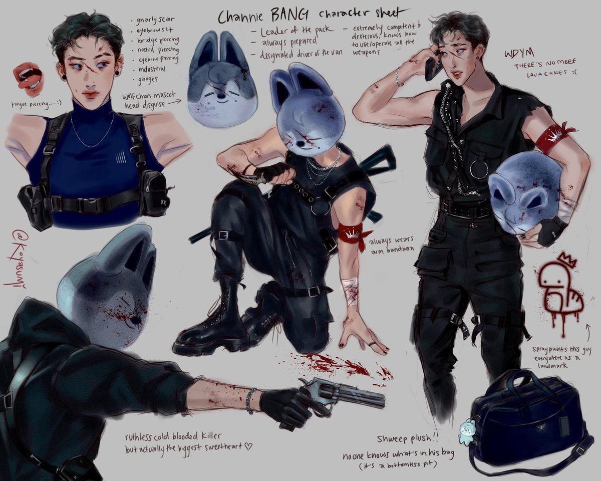 koyasumii's tweet photo. // blood

bangchan apocalypse au character sheet
#skzbanditau https://t.co/FdvsfPyJdR