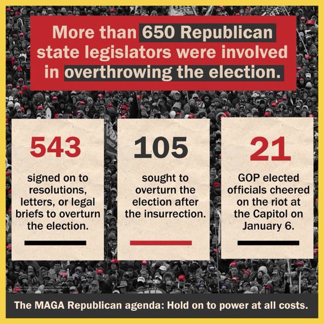 In their mind “Civil War Part II”-Jan6 was the first battle. Republican’s refusal to act on gun violence? (NRA-Maria Butina?). Letting children get killed🤬😡?

Mass shootings are systemic, planned, &amp; connected. None of them should ever hold power again. #GaslitMaga 
#Jan6Justice