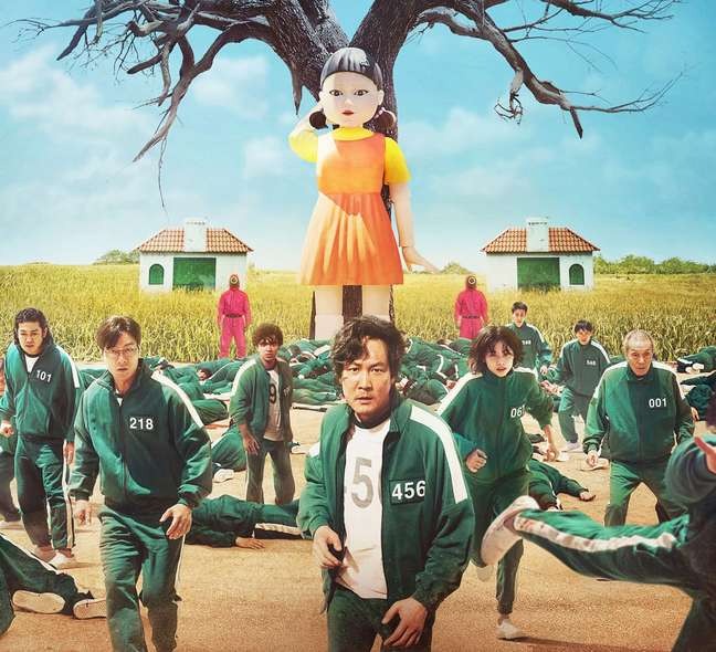 Olocortes's tweet photo. Avisa que são eles, Round 6 é a primeira série com linguagem não inglesa indicada ao Emmy como melhor serie de Drama, e de quebra  Jung Ho-yeon foi indicada como melhor atriz coadjuvante. 
Será que bate Stranger Things? https://t.co/HrUnwJPXfK