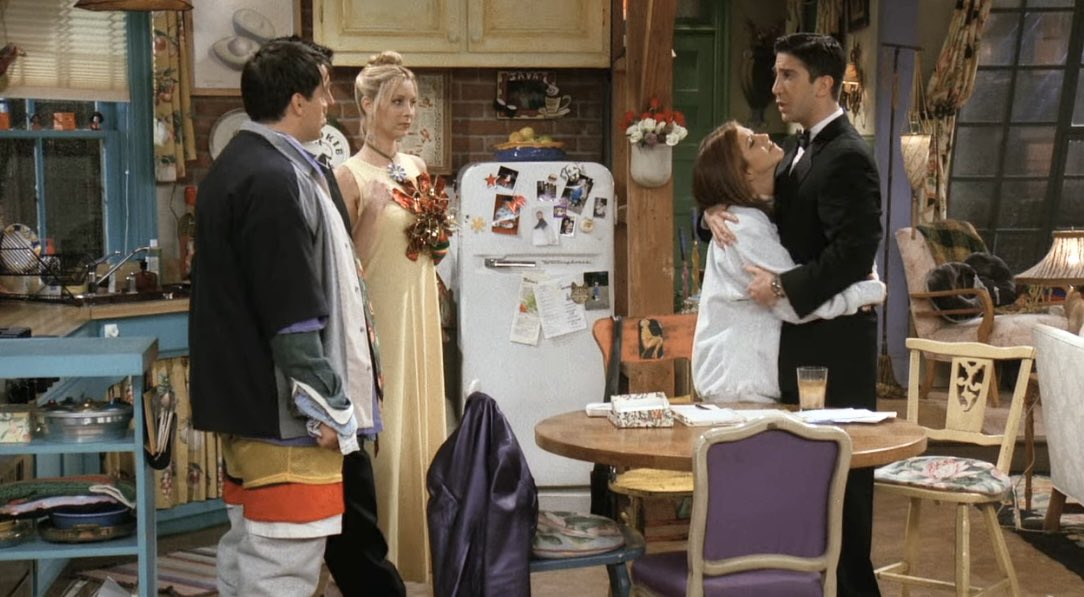 a reminder that ross was ready to drink the fat for rachel 🥹