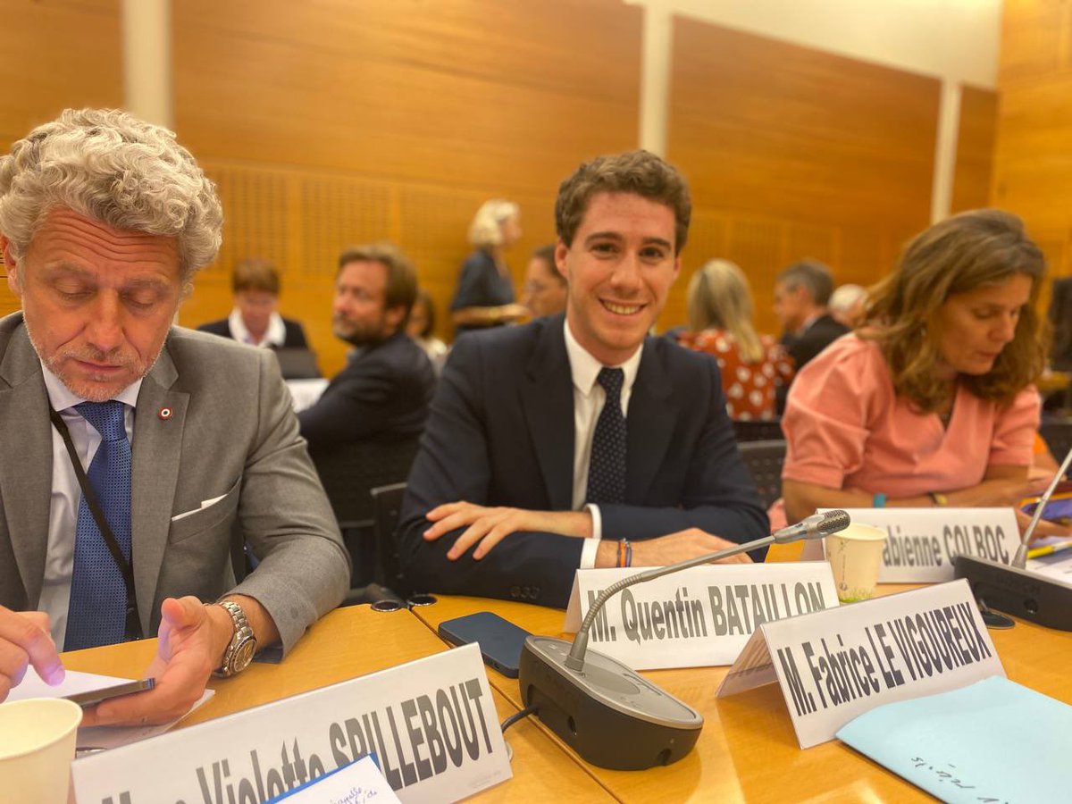 qbataillon's tweet photo. Merci Madame la ministre, chère @RimaAbdulMalak, pour ton accueil chaleureux ! 
#Culture, #Patrimoine, #Médias, #Audiovisuel, … notre majorité sera engagée à tes côtés pour préserver ces richesses de notre pays, en garantir l’accès pour tous, avec l’émancipation comme boussole. https://t.co/ZdJRamdVTs