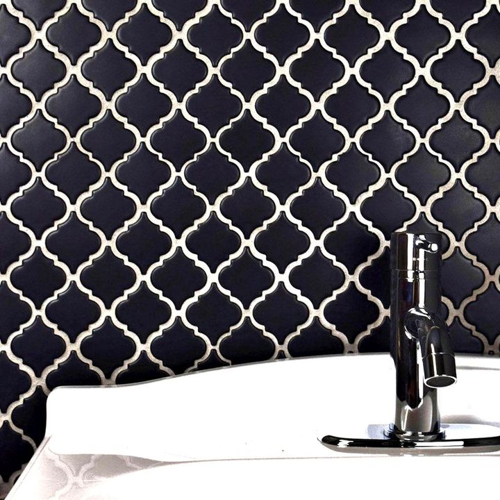 Two things make Tuesdays great, tacos 🌮 and #TileTuesday! Are you looking to break tradition? Try the stylish matte black Moroccan tile! 😍 

Save 10% on THIS Tile all week with code "TILETUES" 
bit.ly/3zmnioF

#TileoftheWeek #TileTuesday #MosaicTile