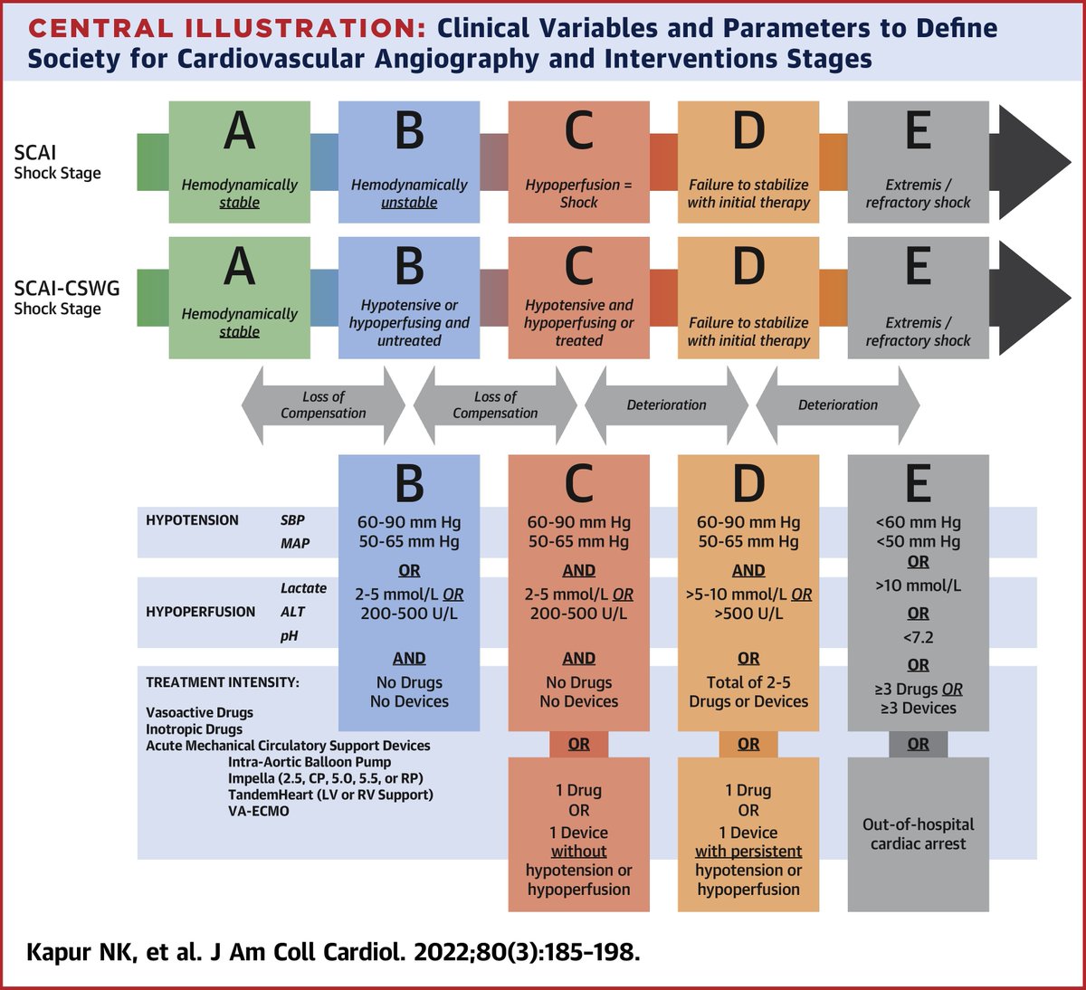 JACC Journals (@jaccjournals) on Twitter photo For cardiogenic shock patients, novel criteria based on severity of hypotension, degree of hypoperfusion, and treatment intensity can identify those at risk for early mortality. bit.ly/3AKw044
#JACC #cvAMI #HeartFailure #CardiogenicSchock #CardioTwitter <a href="/NavinKapur4/">Navin Kapur</a> For cardiogenic shock patients, novel criteria based on severity of hypotension, degree of hypoperfusion, and treatment intensity can identify those at risk for early mortality. bit.ly/3AKw044
#JACC #cvAMI #HeartFailure #CardiogenicSchock #CardioTwitter <a href="/NavinKapur4/">Navin Kapur</a>