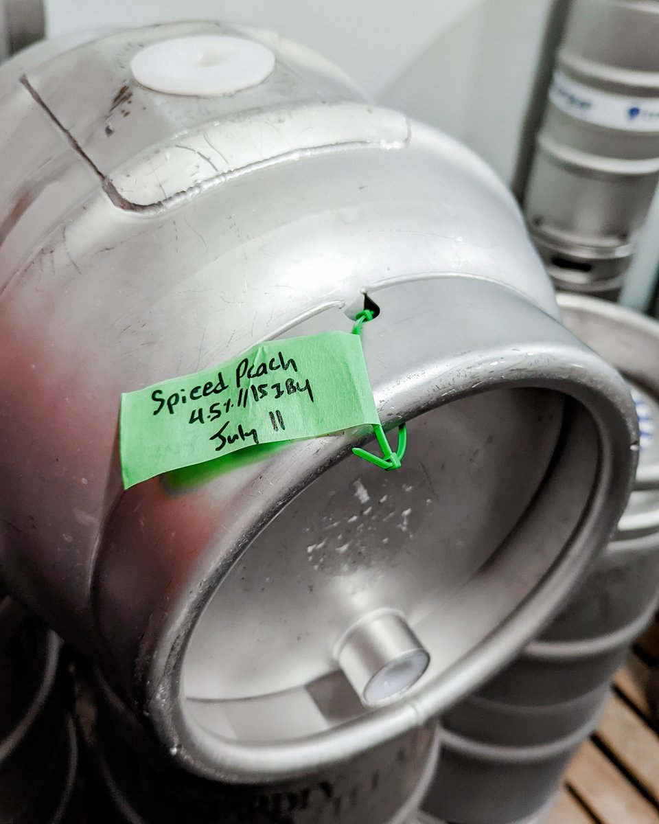 🍺 Anyone up for a beer?! 🍺

Here is a sneak peek of what we're gonna bring to the Ballpark Brewfest!

1. Cask (for VIP admissions only!) - Spiced Peach🍑🌶️4.5% ABV, 15 IBU
2. Small Batch - 🤔
3. Small Batch - 🤭
4. Small Batch - 😋
5. Small Batch - 🤪
*Any guesses? *
