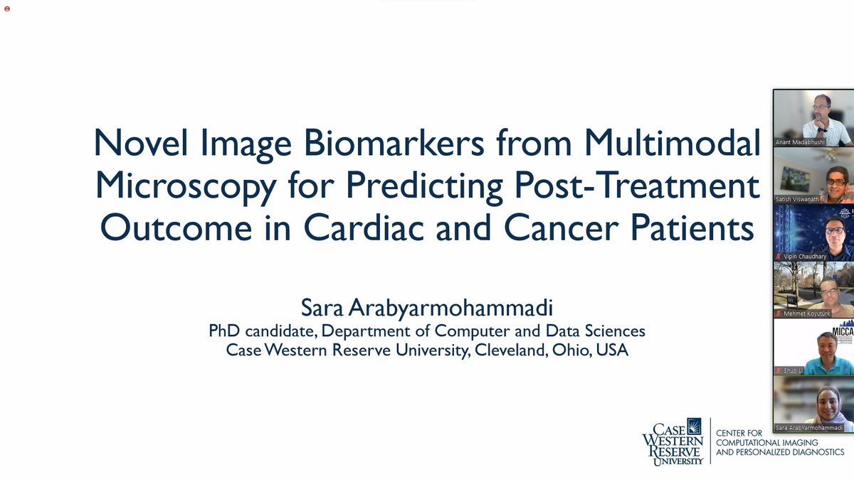 Anant Madabhushi (@anantm) on Twitter photo And now proud to congratulate Dr <a href="/SaraYarM1/">Sara A. Yarmohammadi</a> on defending her thesis "Novel Image Biomarkers from Multimodal Microscopy for Predicting Post-Treatment Outcome in Cardiac & Cancer Patients". She handled her "manel" very well & taught them a thing or two on cardiac pathology. And now proud to congratulate Dr <a href="/SaraYarM1/">Sara A. Yarmohammadi</a> on defending her thesis "Novel Image Biomarkers from Multimodal Microscopy for Predicting Post-Treatment Outcome in Cardiac & Cancer Patients". She handled her "manel" very well & taught them a thing or two on cardiac pathology.