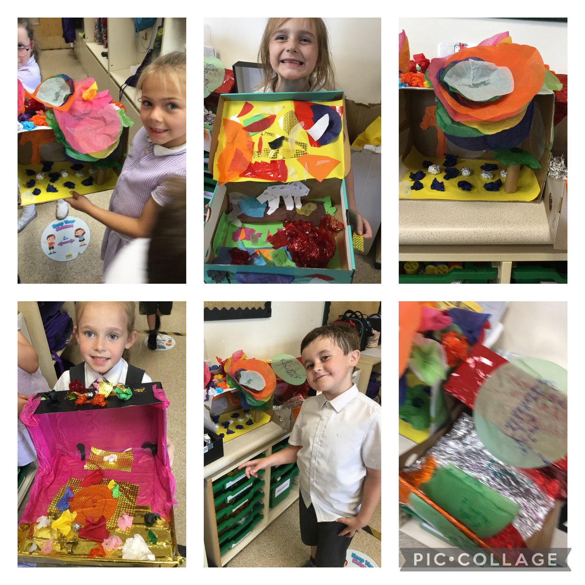 TheTrinityL5's tweet photo. Y1Sh have loved learning about ‘Animals and their Habitats’ this half term! We visited each continent and mapped out our journey around the world. For our Big Finish we created animal habitats using our knowledge of hot and cold places on our planet. #trinitygeography🌍 https://t.co/Q6uI8s6ikz
