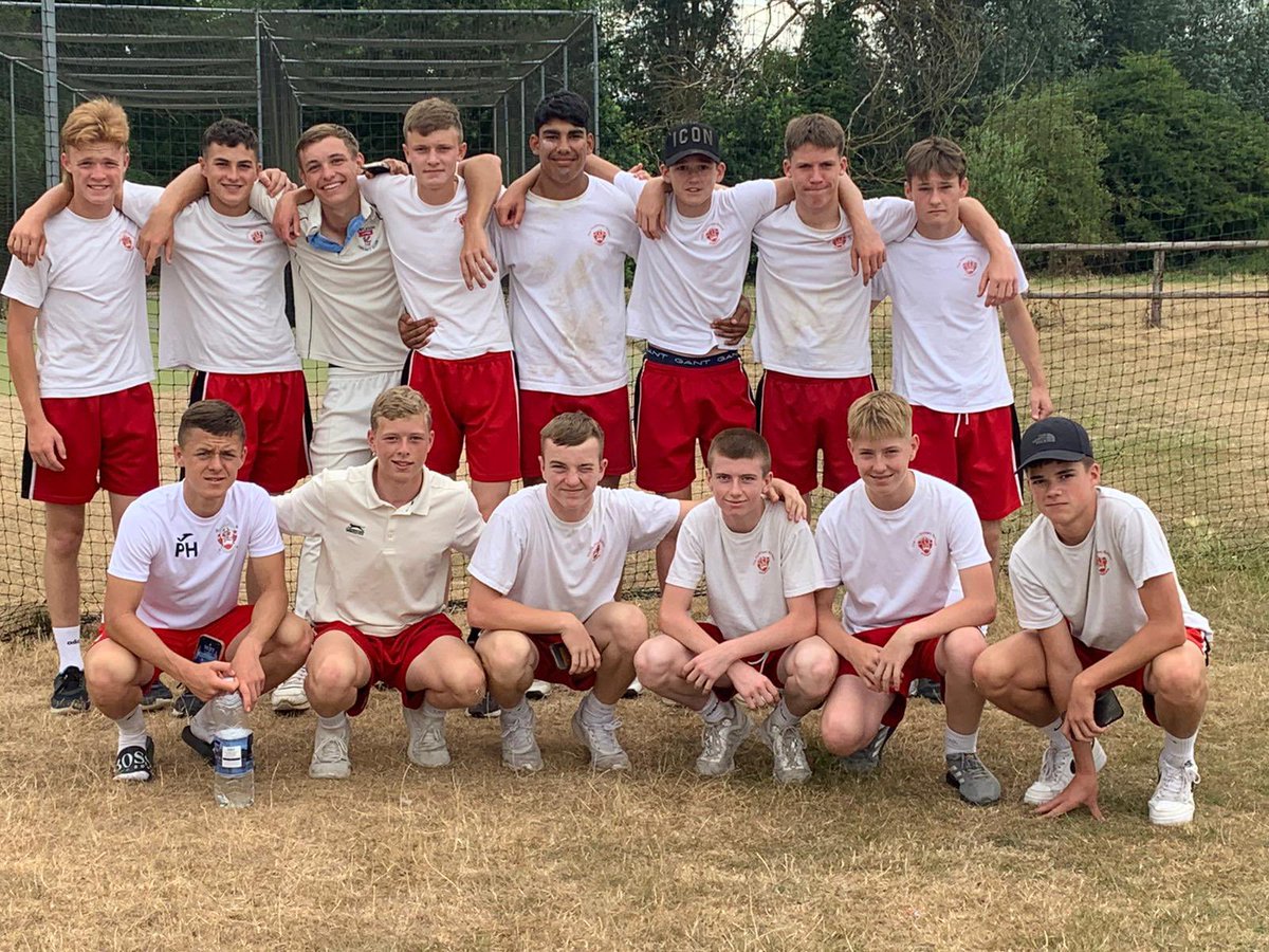 Congratulations to our Senior Cricket team who were district champions today 🏏