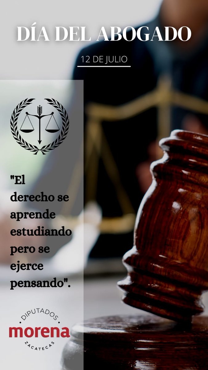 DipsMorenaZac's tweet photo. Hoy, en el Día del Abogado, aprovechamos para felicitar a nuestras  compañeras Maribel Galván, Analí Infante  y Violeta Cerrillo por su trabajo realizado como representantes de la sociedad zacatecana en la LXIV Legislatura.

¡Felicidades a todas y todos abogados! https://t.co/G5H1Dom2Hi
