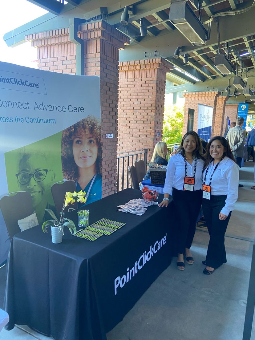 PointClickCare's tweet photo. Stop by and say hello 👋 to our team at #CAHFsummer conference in Monterey, CA📍
#PCContheroad https://t.co/cq9RHQDBcu