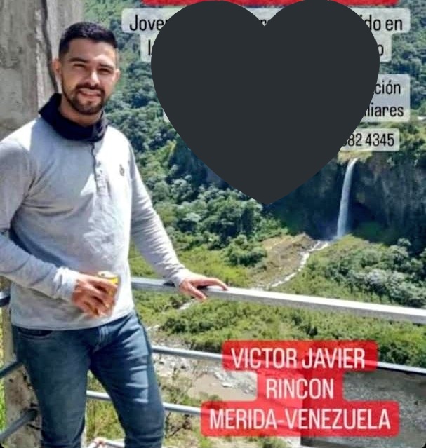 RamirezPancho13's tweet image. 💔💔Lamento informar que fue encontrado el cuerpo de nuestro compañero Víctor Rincón. Falleció al intentar cruzar la Selva del Darien. 

Recordaré tu Alegría, solidaridad y valentía.

No hay palabras para consolar a la familia y allegados. 

Víctor fue luz en nuestras vidas.