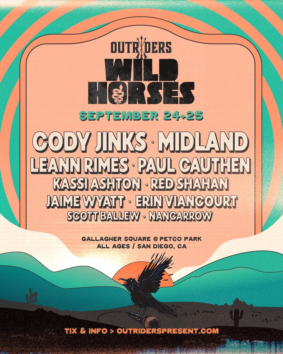 grahamnancarrow's tweet photo. Stoked for this! ๐จ Tickets just went on sale! ๐ซ @Outriderswest https://t.co/rD61WTWVpZ #nancarrow #codyjinks #midland #countrymusic #outriders #honkytonk #outlawcountry #ilovethisband #sandiego #slamdiego #sandiegocalifornia #sandiegoca #encinitasca #countrymusicfestival https://t.co/bekFcnmOnO