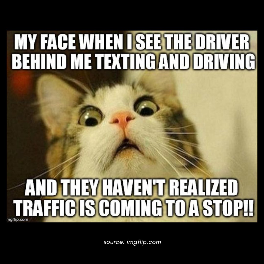 RT end_dd: Are you that driver? Slowing down at a red light is no excuse to check your phone. The fact is you've just been lucky up until this point. Tomorrow is not a guarantee there will be no crashes caused by distracted driving. 

#getoffyourphone #e…