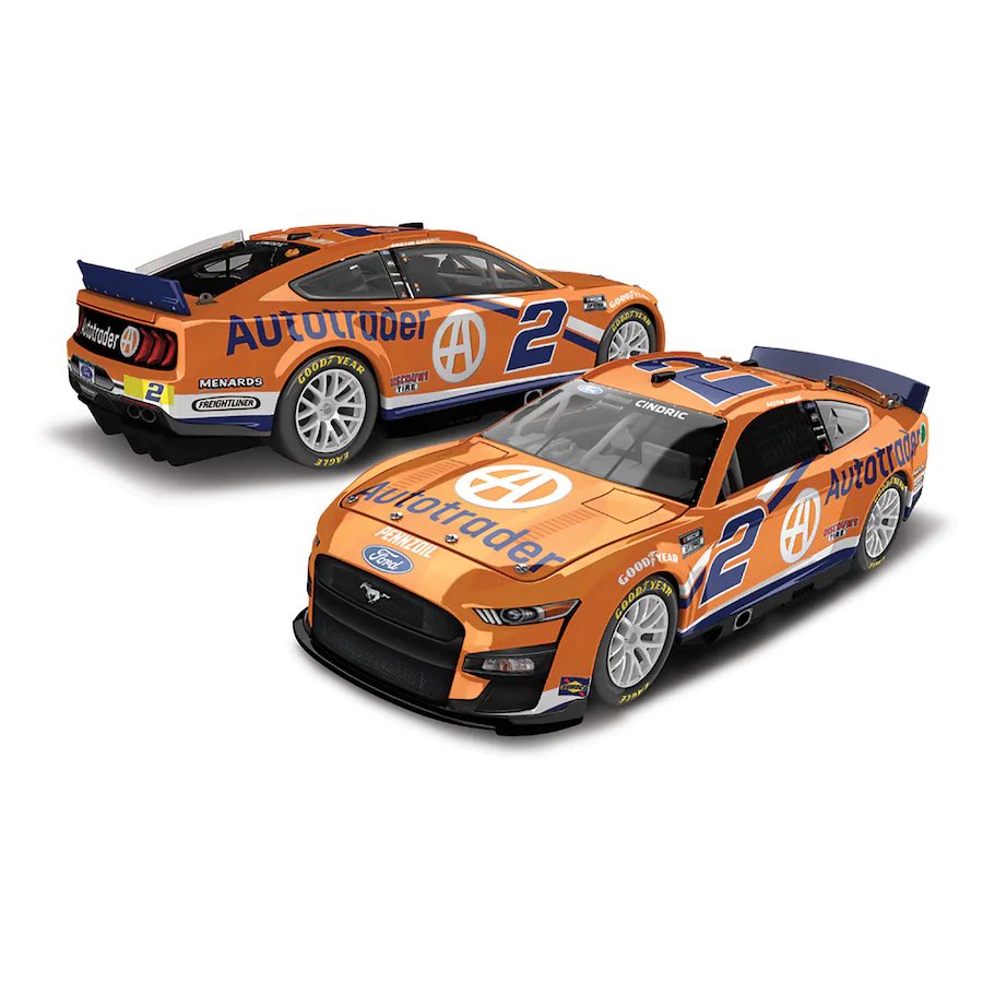 PaintSchemeCent's tweet photo. .@Team_Penske’s Paint Scheme Lineup for @NHMS 🦞 | @AutoTrader_com @MenardsRacing @LibmanCompany @shellracingus @Pennzoil | @FordPerformance #NASCAR #Ambetter301 https://t.co/pjxaXf8HZq