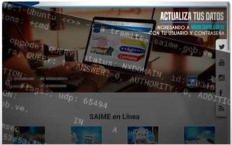 VenezuelaSaime's tweet photo. #Importante || Estimados usuarios actualmente estamos realizando mejoras a nuestro portal web https://t.co/TdNmsaqsOT, estaremos informando el restablecimiento de la página.

¡Saime al servicio del Pueblo! https://t.co/VLqqqfR7ix