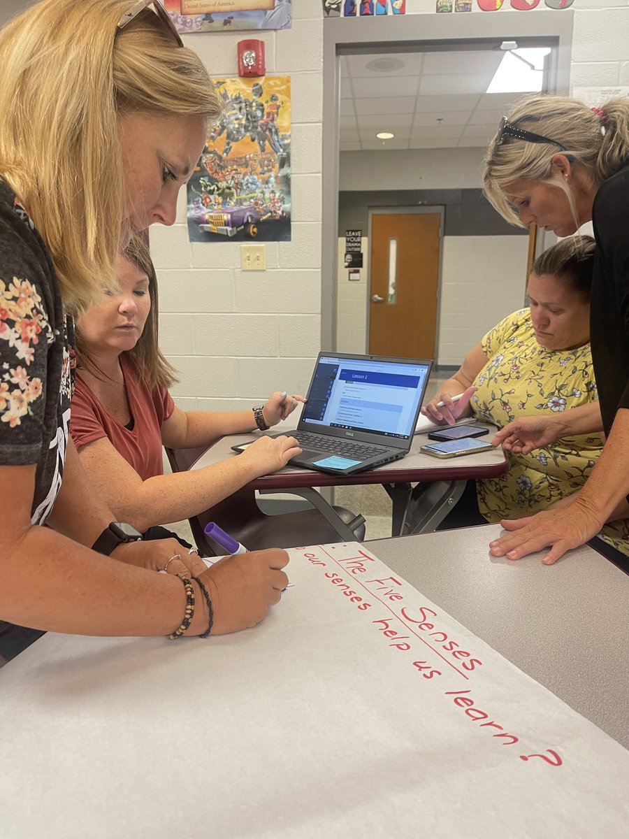 Great teamwork today- Building a Roadmap in W&amp;W! <a href="/MrsShelbyBrown/">Shelby Brown</a>