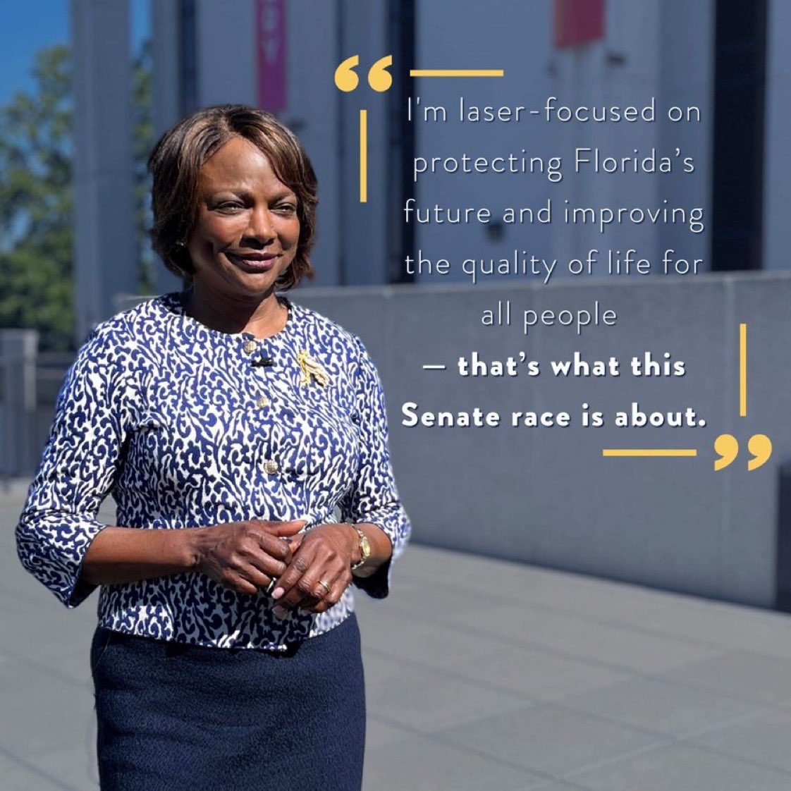 Val Demings, “I’m running to save Roe; I’m running to win”

<a href="/valdemings/">Val Demings</a> says, “I'm in this race to hold America to its promises; I don't think I’m asking too much”

FL can’t wait for Val to work for us; Val cares &amp; works diligently to deliver solutions

#DemVoice1 #wtpBLUE