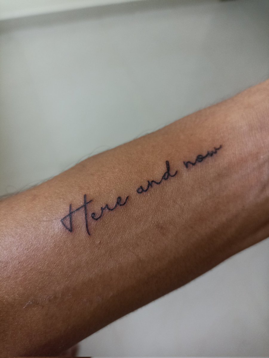 Stalin_eve's tweet photo. @myntra Got ink for fav brand #HereAndNow
#myntra #tattoo https://t.co/GNgjekD78O