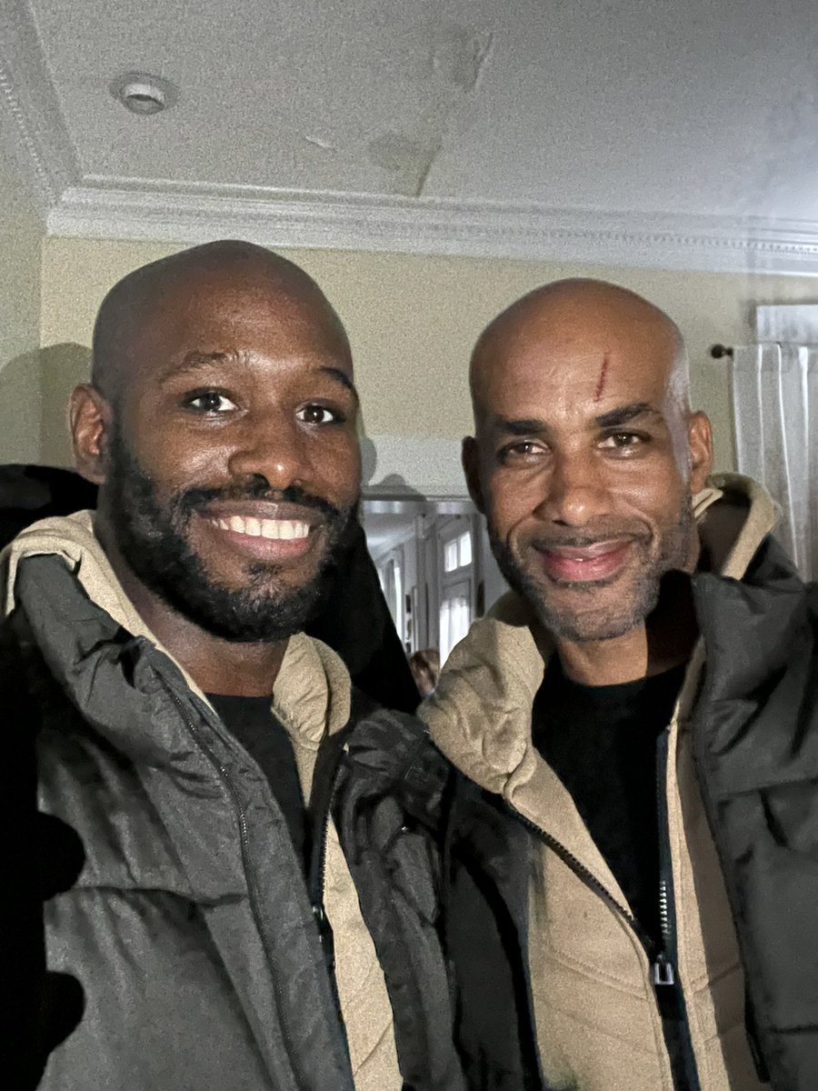 RickyBarksdale's tweet photo. When I doubled @BorisKodjoe on the movie Safe Space. #stuntman #stunts #stuntpoc https://t.co/T7Hsj2o2bh
