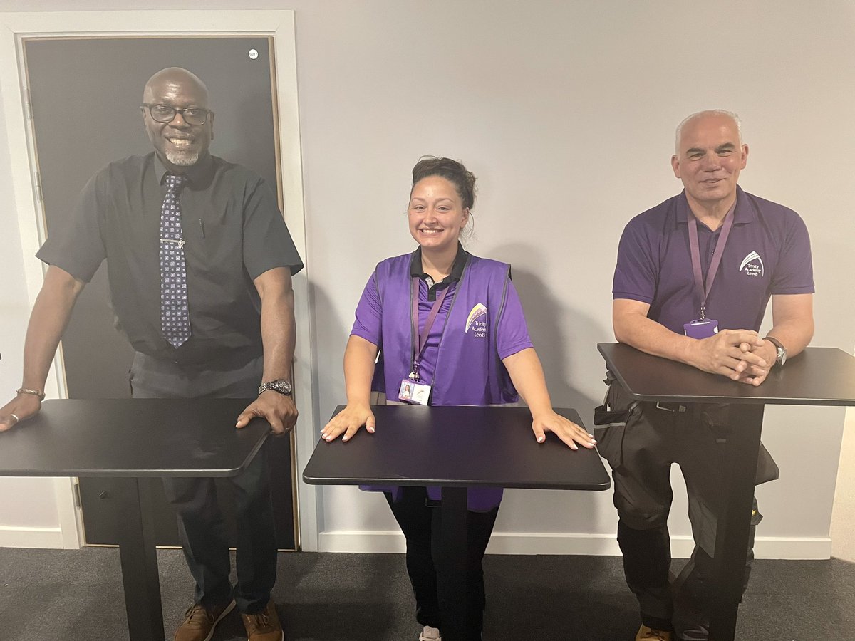 TrinityAcademyL's tweet image. Our brand new visualiser tables have arrived….we might have been a little bit too excited! 💜🌟 🧠#everyteacher #everyclass