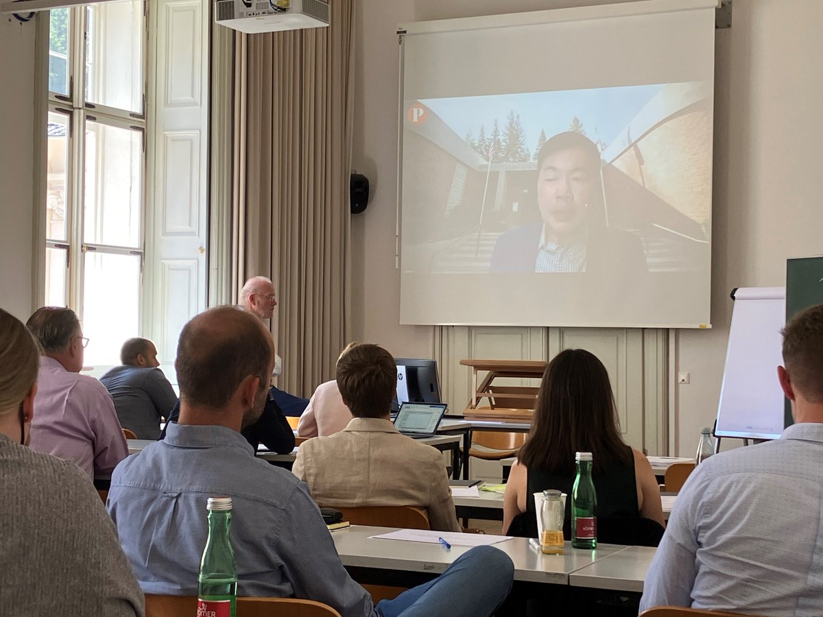 PacificMcGeorge's tweet photo. McGeorge School of Law hosted a small alumni reunion in Salzburg, Austria last week. Thank you to everyone who attended the event at the University of Salzburg! #McGeorgeAlumni #AllRiseMcGeorge #McGeorgeInternational #AlumniReception https://t.co/Kj5yzgcofn