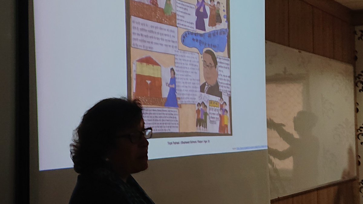 Our founder-director, Dr Sara Ahmed engages middle school students from schools across Pune in activities and conversations around water values, cultural practices and water as a human right – access, caste, poverty.
#workshop conducted as a part of #waterclassrooms project.