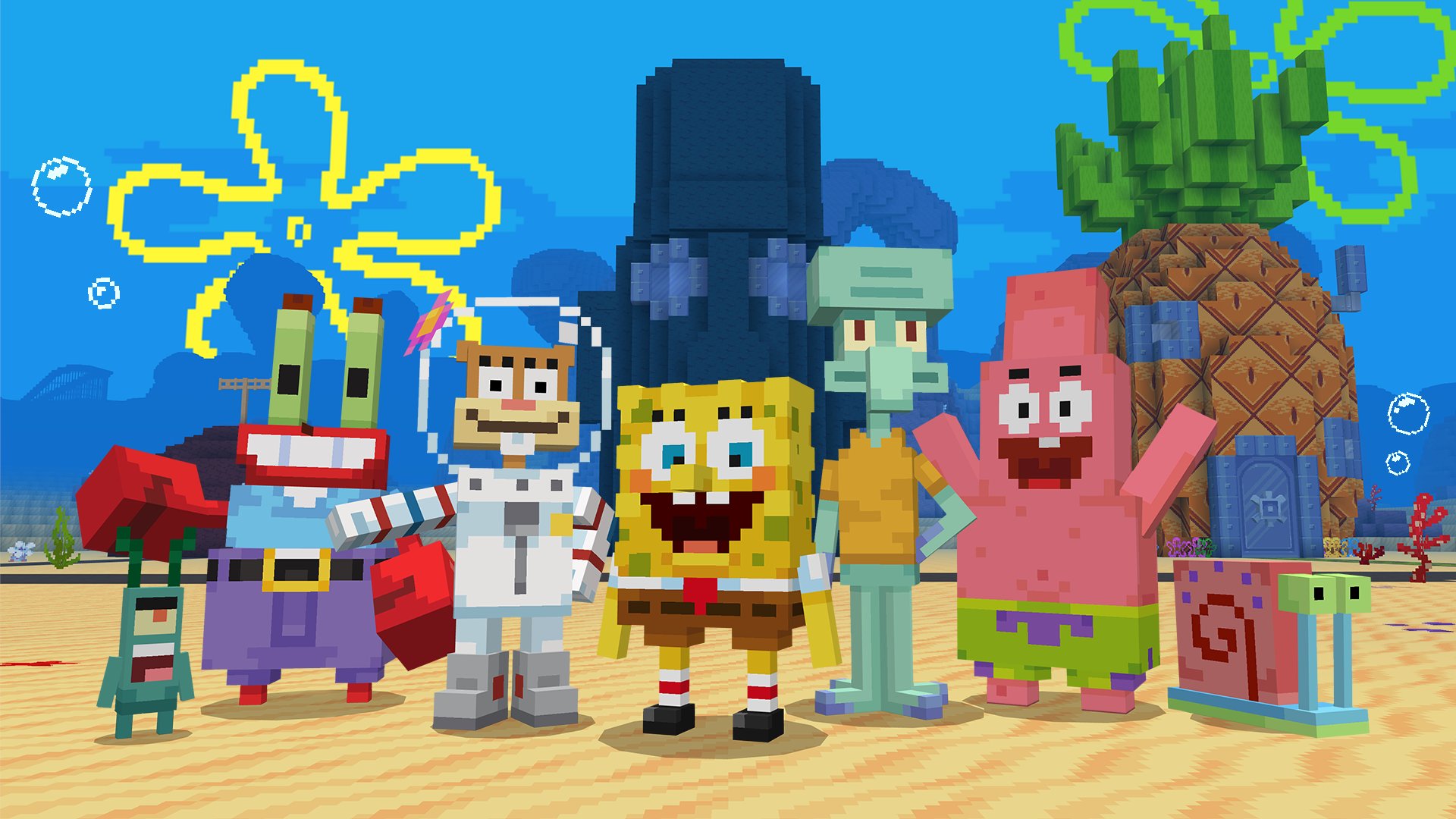 Minecraft on Twitter "Get ready for the SpongeBob DLC with our build challenge! ⚒️