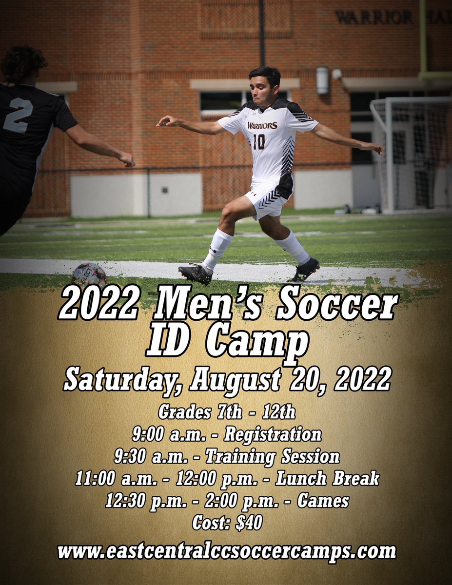 ECCCSoccer's tweet photo. Join us for our Fall ID Camp‼️
Registration: https://t.co/JAQ1DeDVcN https://t.co/J8pnHjGoHu