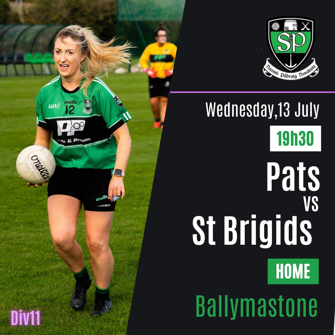 StPatsDonabate's tweet photo. Weโve a Festival of Football at #Ballymastone for you tomorrow - all throwing at 19h30.
Phil & Lilly will have the #CoffeeDock open for drinks n snacks โ๏ธ ๐ซ
Michael will have the shed open for #Cash4Clothes collection ๐งบ
#WeBleedBlackAndGreen
#ProudToBePats
#TripleHeader https://t.co/bk4jBjXanr