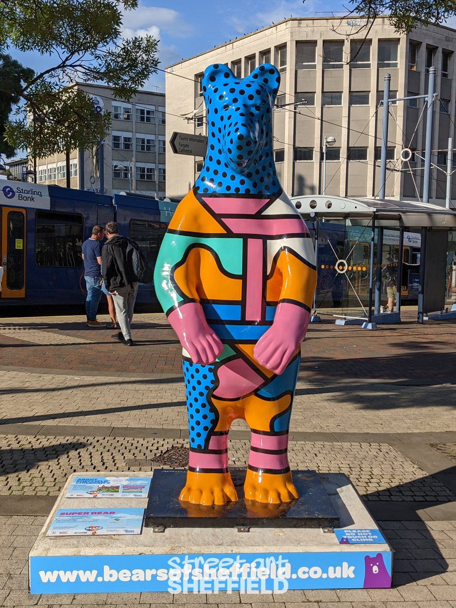 streetartsheff's tweet photo. 🐻 A year ago today the @BearsofSheff launched. The trail raised over £1M for @SheffChildrens. We had a lot of fun hunting down each bear. Here are a few of our favourites.
Find more bears here: https://t.co/VcBLnlsKas
#Sheffield #StreetArt #SheffieldIsSuper #BearsOfSheffield https://t.co/VmCsLMwUjV