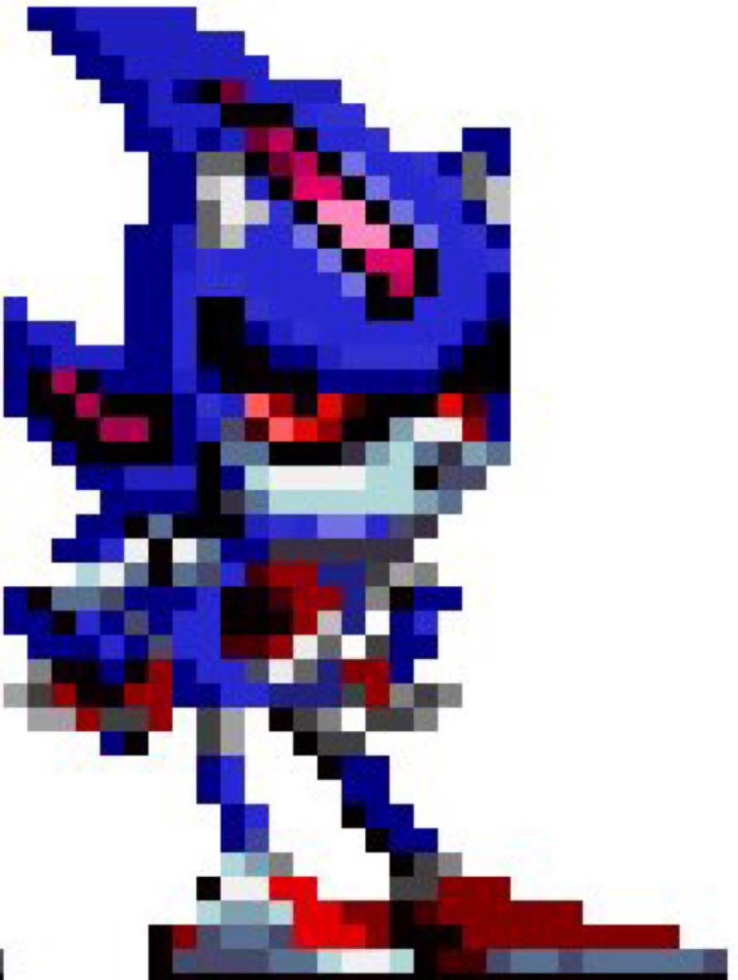 Metal Exetior: “Haven’t learned your lesson I see after I had bested you during our fight in the Tower of Millennium, Sark. Does the demon need a second whoppin’ from me to get it through your thick demonic skull?”